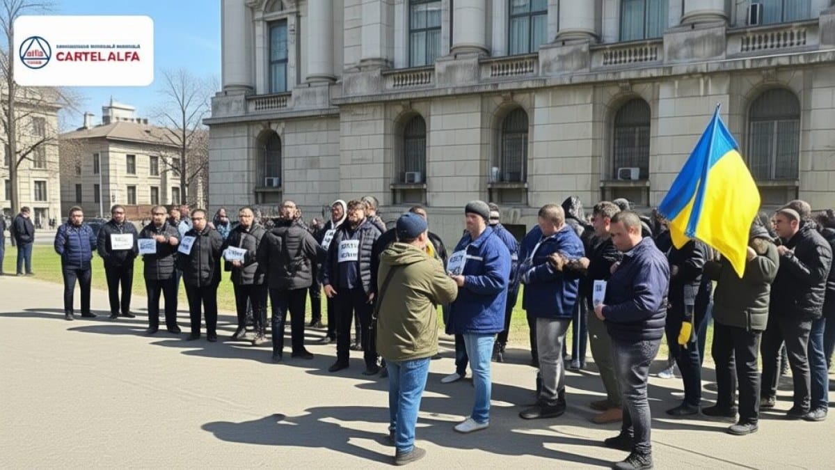 Tensiuni la Târgu Jiu: 1.500 de mineri riscă șomajul, 50 sunt în greva foamei