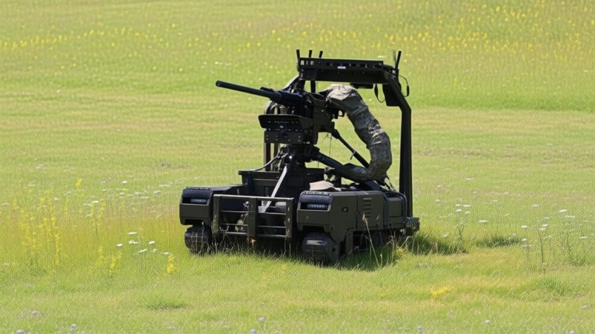 Soldați ruși s-au predat unui robot ucrainean crezând că luptă cu oameni