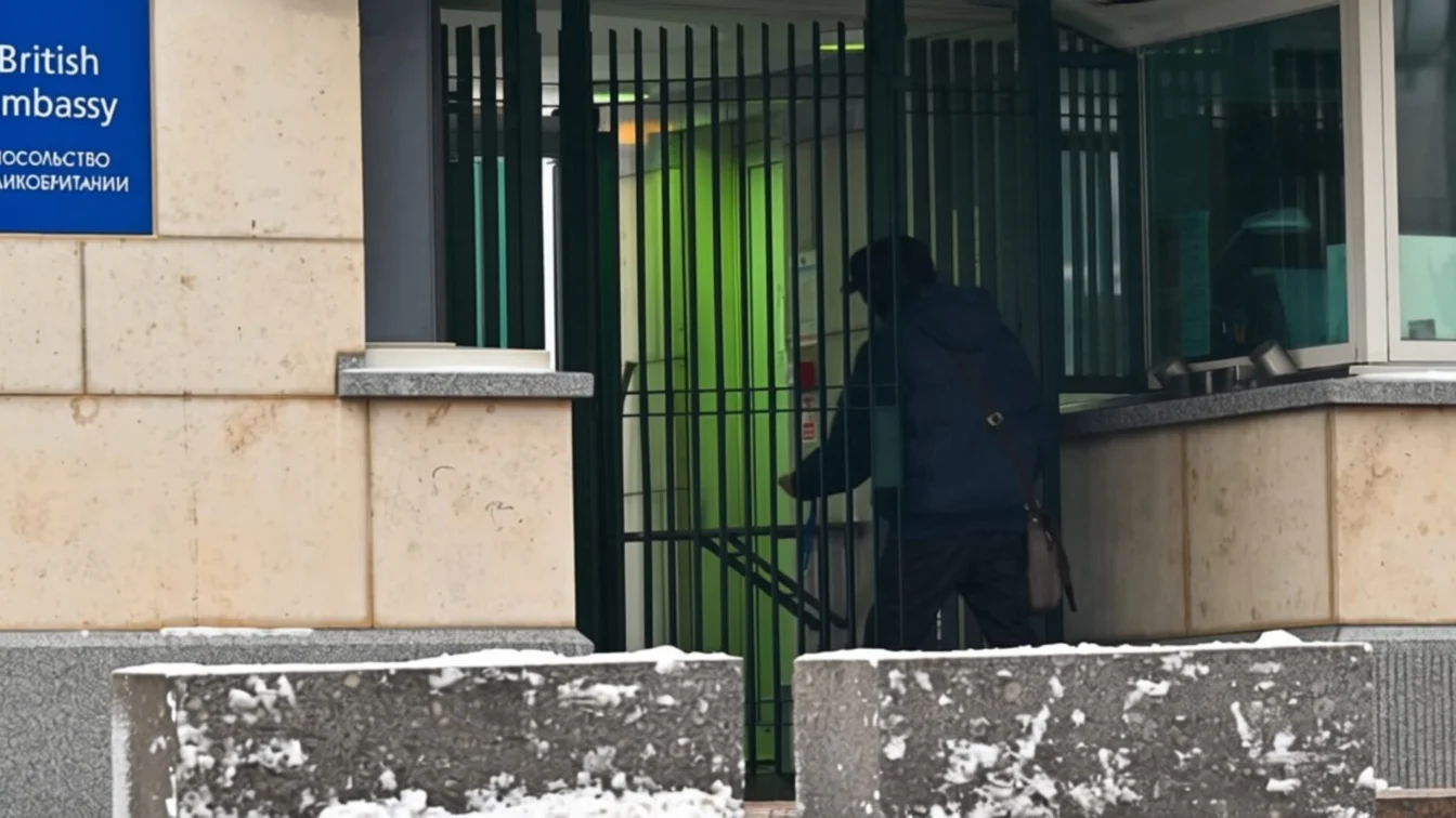 Rusia expulzează un diplomat britanic pe care îl acuză de spionaj