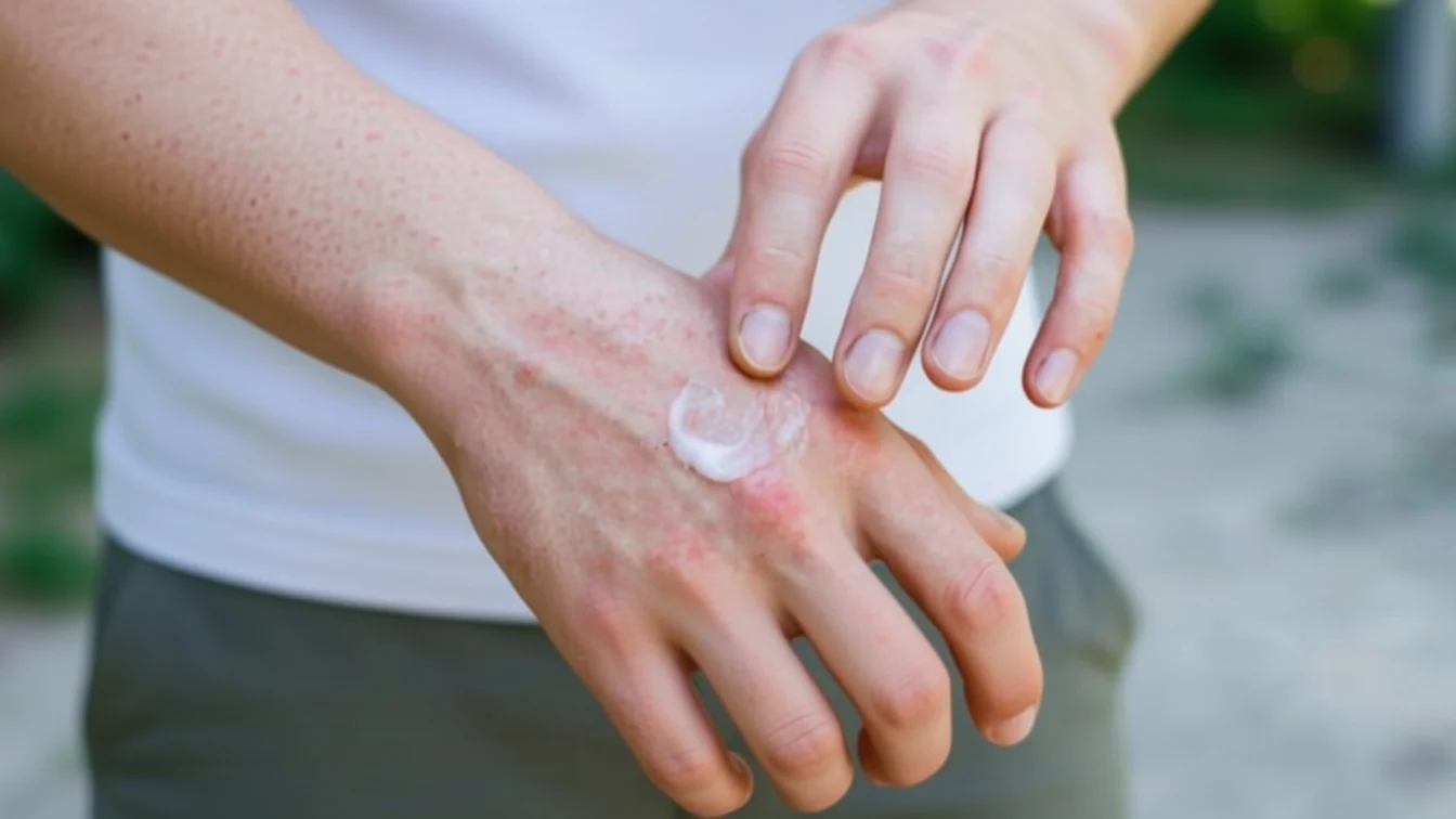 Stresul agravează eczema la 10% din adulți, un studiu dezvăluie mecanismul