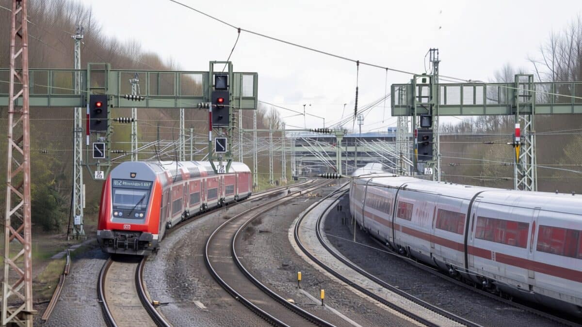Un român de 36 de ani a blocat traficul feroviar în Germania după eliberare