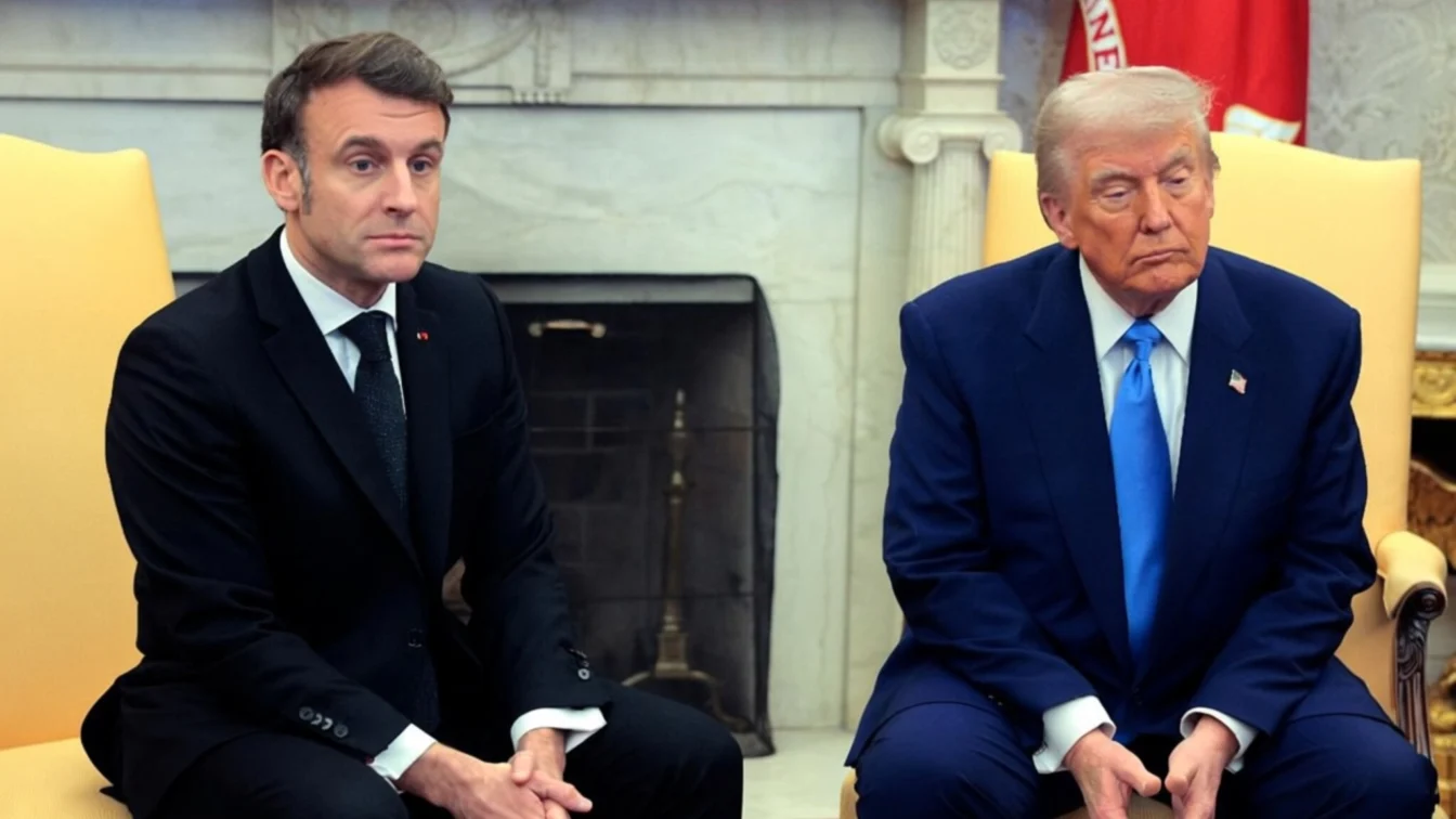 Macron îi dă replica lui Trump după ce l-a acuzat că e maltratat de soție