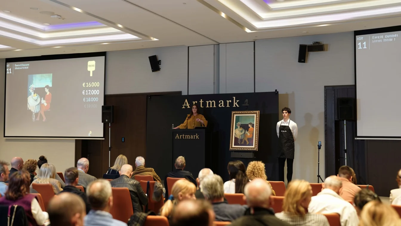 Artmark scoate la licitație 118 opere din colecția Vâlcov un Renoir de 80.000 de euro