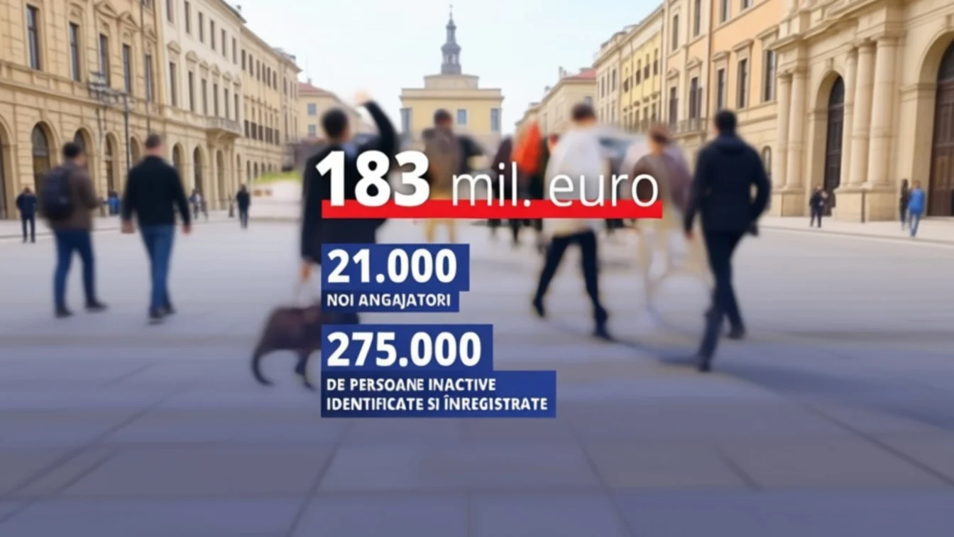 Guvernul modernizează ANOFM cu bani UE și vizează 275.000 de inactivi