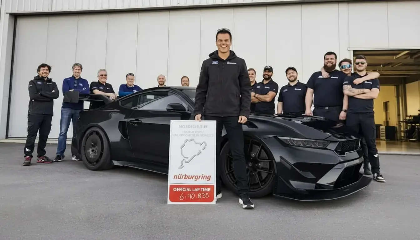 Mustang GTD Competiție uimește pe Nürburgring cu o performanță ce ridică noi întrebări
