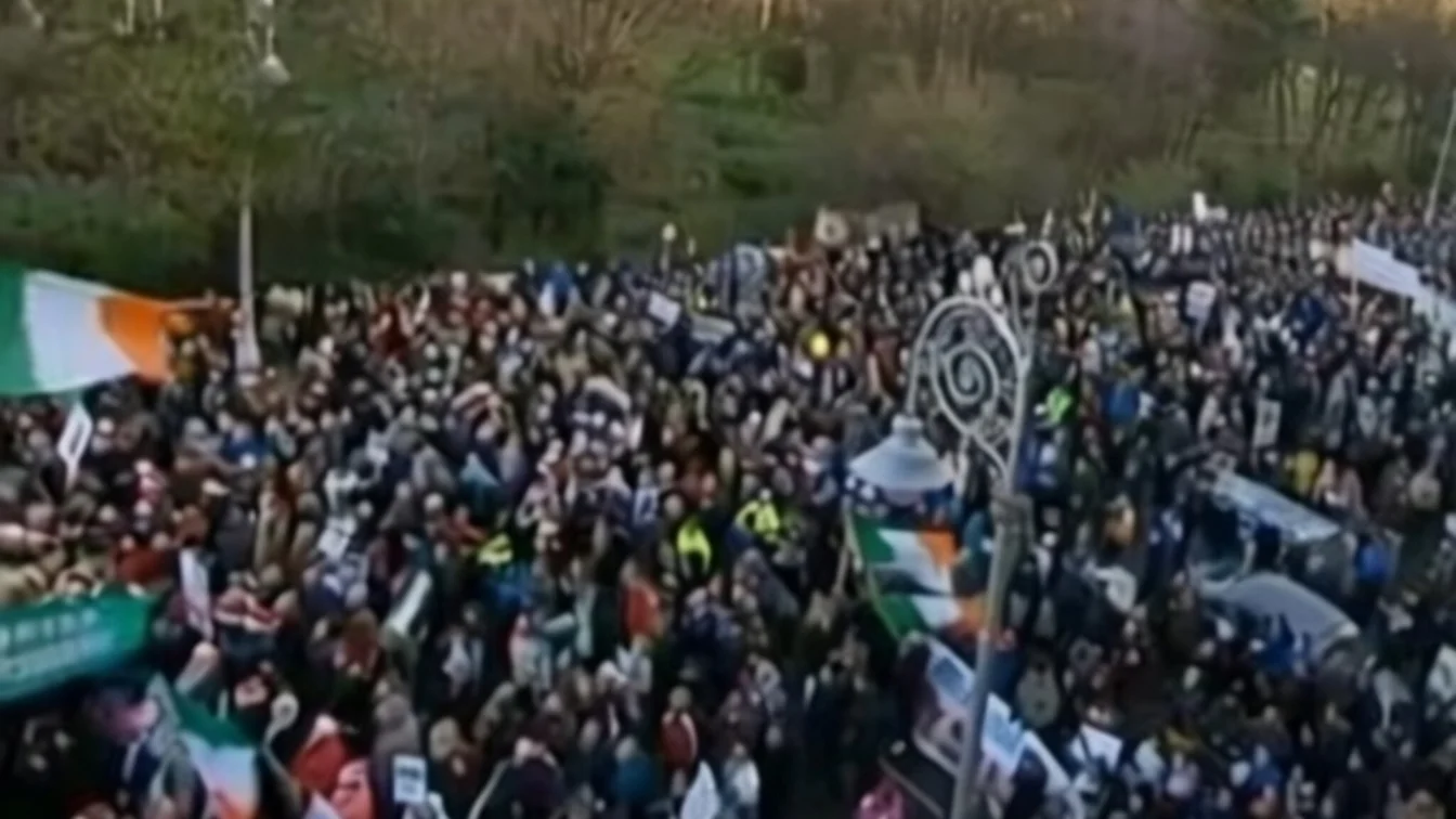Irlanda paralizată de proteste, guvernul oferă un pachet de 250 mil. euro
