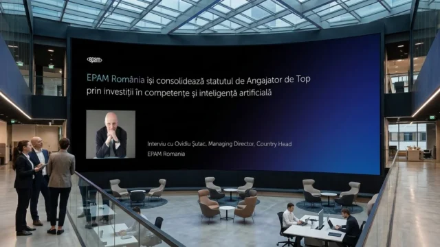 EPAM Romania anunta recrutarile pentru 2026 cu focus pe specialisti AI si Cloud