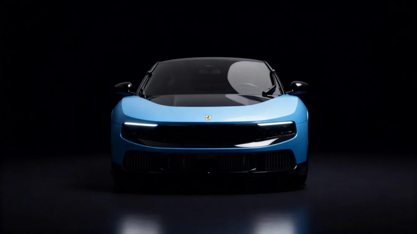 Declin abrupt pe bursă pentru Ferrari. Ce se întâmplă după lansarea primului model electric