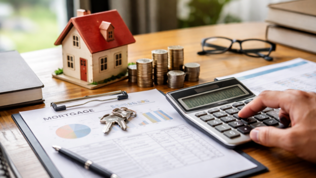 Calculator credit imobiliar. Cât te costă în total un împrumut de 320.000 lei și din ce ți se compune rata