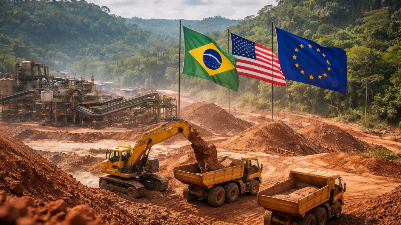 Investițiile occidentale în Brazilia vizează mai mult decât extracția. Procesarea poate redesena lanțurile globale