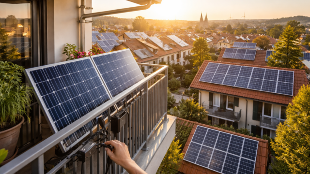1 milion de instalații în Germania pentru sistemele solare plug in. Semnal pentru piața rezidențială europeană
