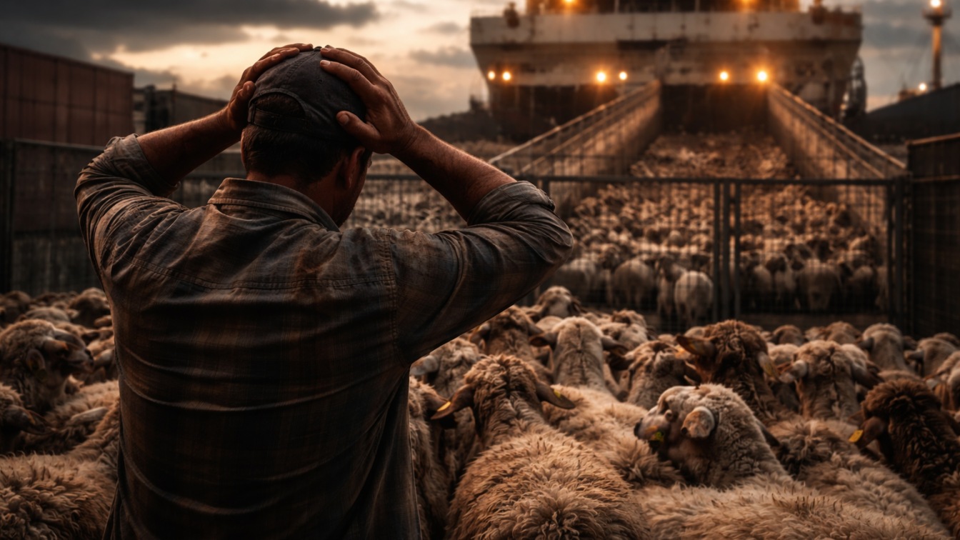 Exporturile de ovine, blocate aproape integral. Crescătorii cer demisia șefului ANSVSA și proteste din 23 iunie