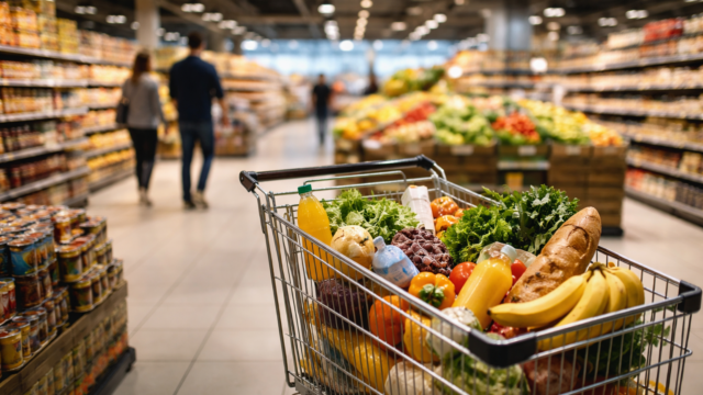 1,9% creștere în volum pentru consumul de larg consum în T1 2026. Semnal de stabilizare pentru FMCG și retail