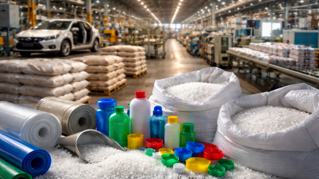 14% creștere la rășini și materiale plastice în SUA. Presiunea pe costuri se mută spre FMCG, auto și electronice