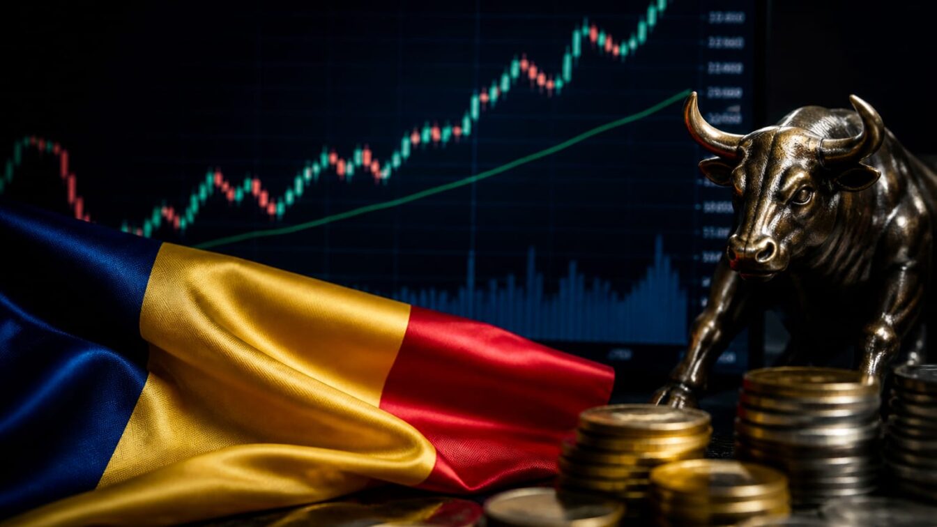 Randamentele României au coborât la 6,79%, iar BET a urcat cu 2,3%.