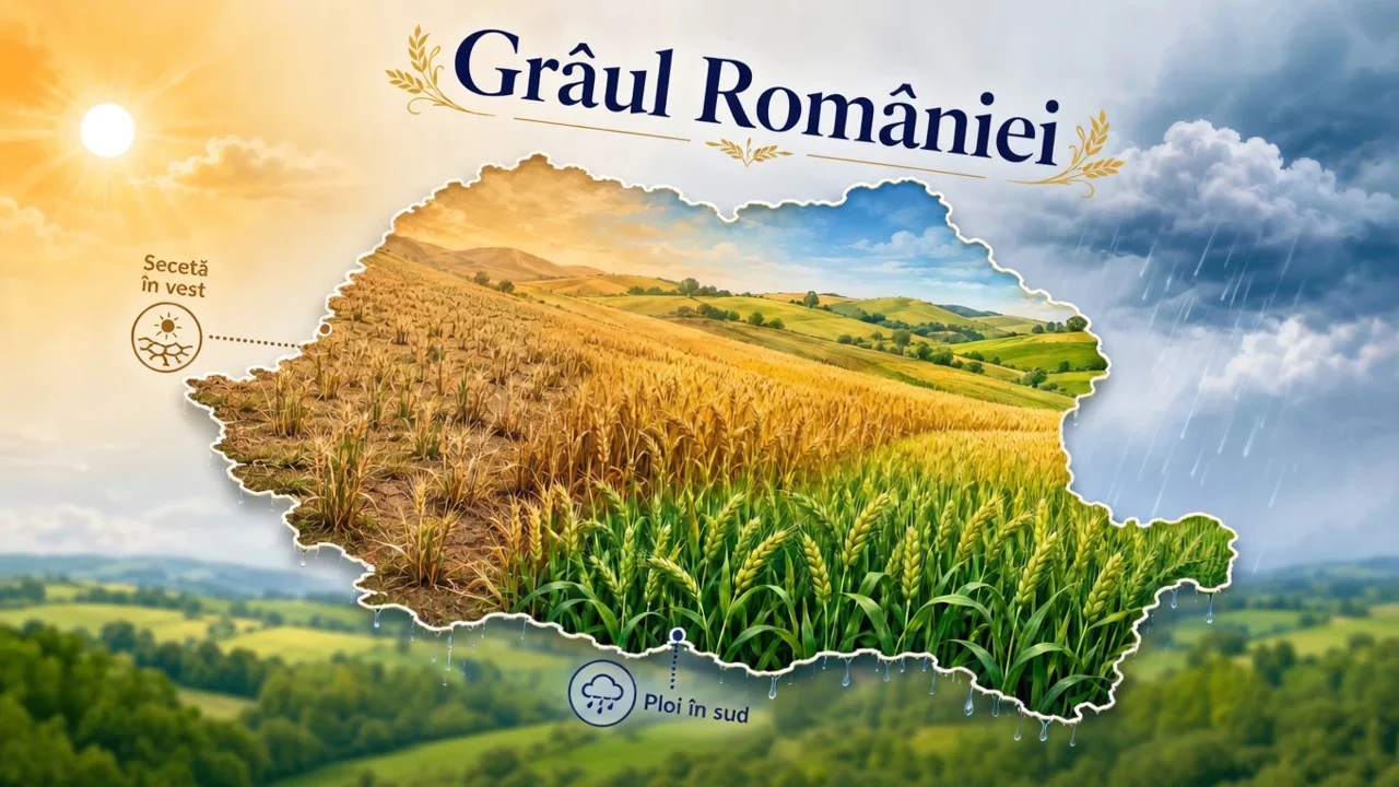 Seceta pedologică amenință producția de porumb în vestul țării. Fermierii se confruntă cu riscul insolvenței.