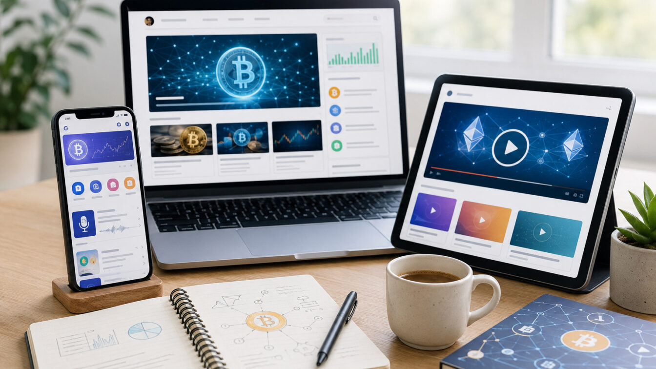 Ce tip de platforme oferă ghiduri pentru începători în lumea știrilor cripto?