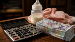 Calculator indemnizație creștere copil. Plafonul maxim rămâne 8.500 de lei și în 2026