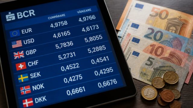 Aflați cursul valutar BCR, căci este o bancă cu active de peste 15 miliarde EUR și lider în piață.