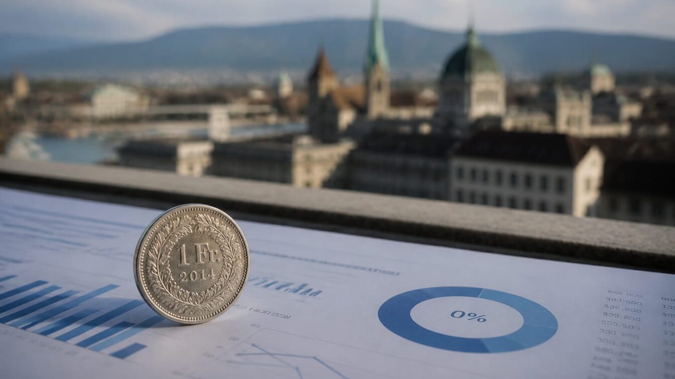 0% până în 2027. Semnalul SNB contrastează cu inflația de 10,4% din România. Cum intră decalajul în costul banilor