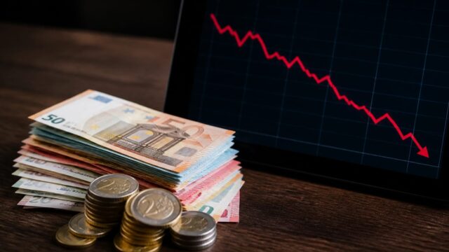 Deficitul de cont curent a scăzut la 11,4 miliarde de euro în primele cinci luni