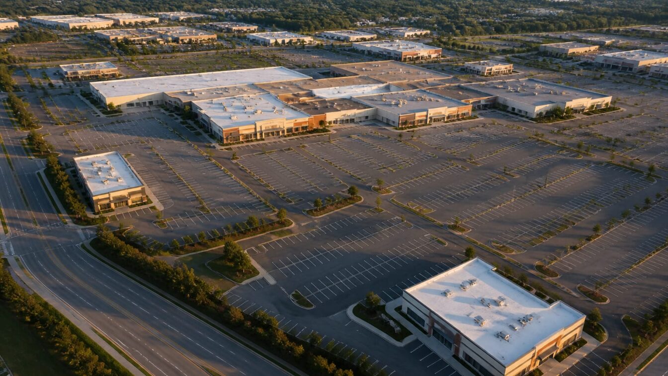 Aproape 18 milioane mp de spații comerciale sunt controlați tot mai strâns de câțiva investitori