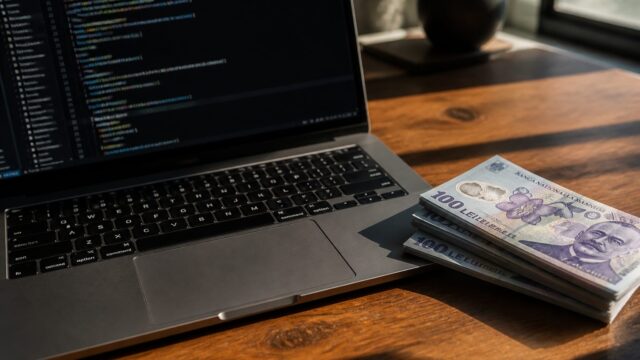 IT-ul păstrează primul loc la salarii, cu o medie de 8.000 de lei pe lună