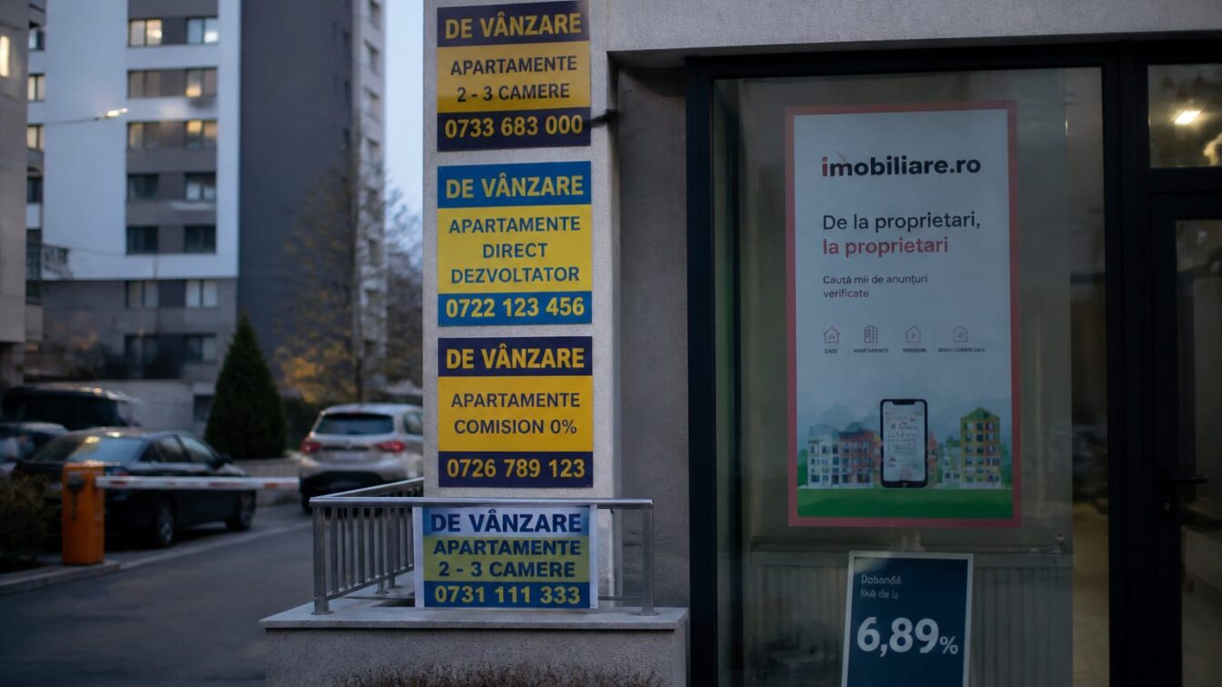 Bucureștiul a ajuns la 2.302 euro/mp, iar dobânda ipotecară medie este 6,89%. Cum se pierde avantajul prețului mic