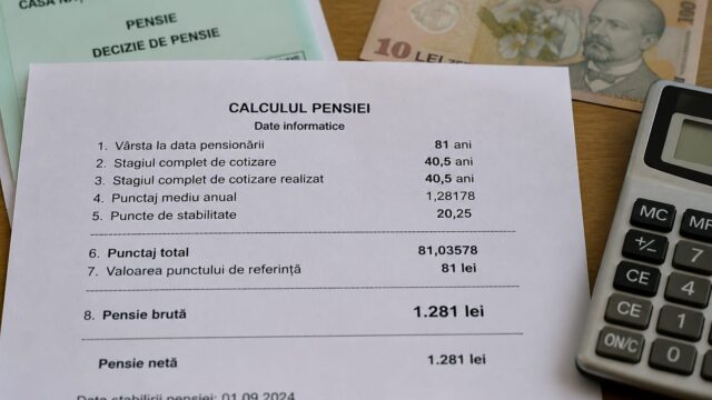 Legea pensiilor adaugă 40,5 lei pentru fiecare an în Grupa I. Cum se cumulează bonusul cu punctele de stabilitate