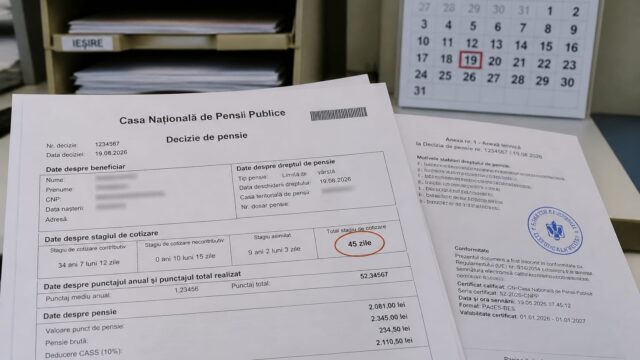 CNPP a pus în vigoare 13 noi decizii de pensie de la 19 august 2026. Termenul de contestație rămâne 45 de zile