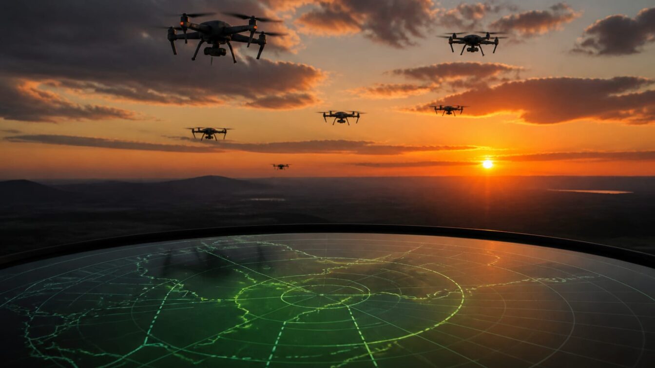Peste 100 de drone au fost detectate lângă spațiul aerian al României în 96 de ore
