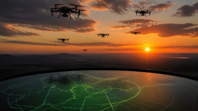 Peste 100 de drone au fost detectate lângă spațiul aerian al României în 96 de ore