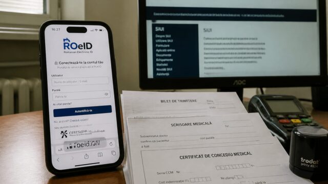 Din 1 septembrie, istoricul medical și concediile intră într-un singur portal CNAS, cu acces doar prin ROeID