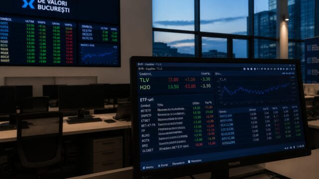 ETF-urile de la BVB tranzacționează 12-15 milioane de lei zilnic