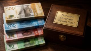 Fondul suveran al Norvegiei a câștigat 184 de miliarde de dolari