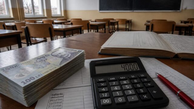 Noua variantă a legii salarizării fixează referința la 4.000 de lei și comprimă veniturile profesorilor de la 1 decembrie 2026