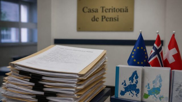 Pensia comunitară în România. Stagiul minim de 15 ani se atinge prin cumularea anilor lucrați în UE, SEE și Elveția