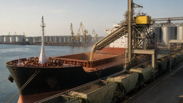 Portul Constanța riscă un deficit de 11,6 milioane de tone la cereale