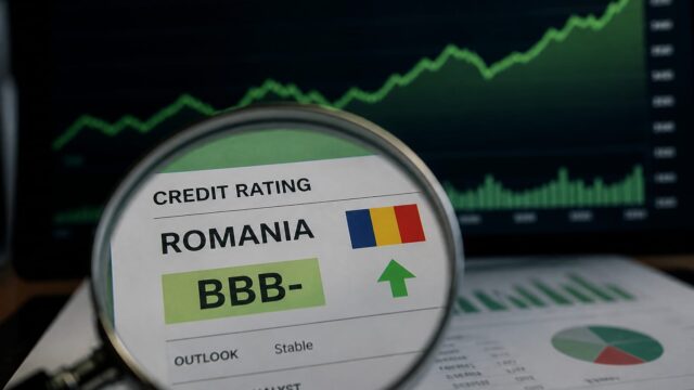 BET a urcat cu 1,3% după reconfirmarea ratingului Baa3. Cum s-a împrumutat statul mai ieftin pe 10 ani