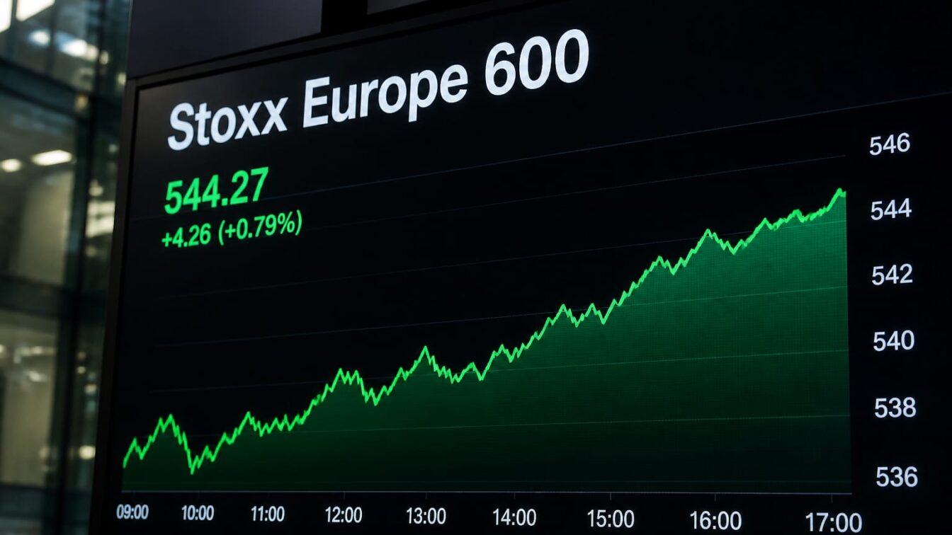 Stoxx Europe 600 a crescut cu 12% în acest an