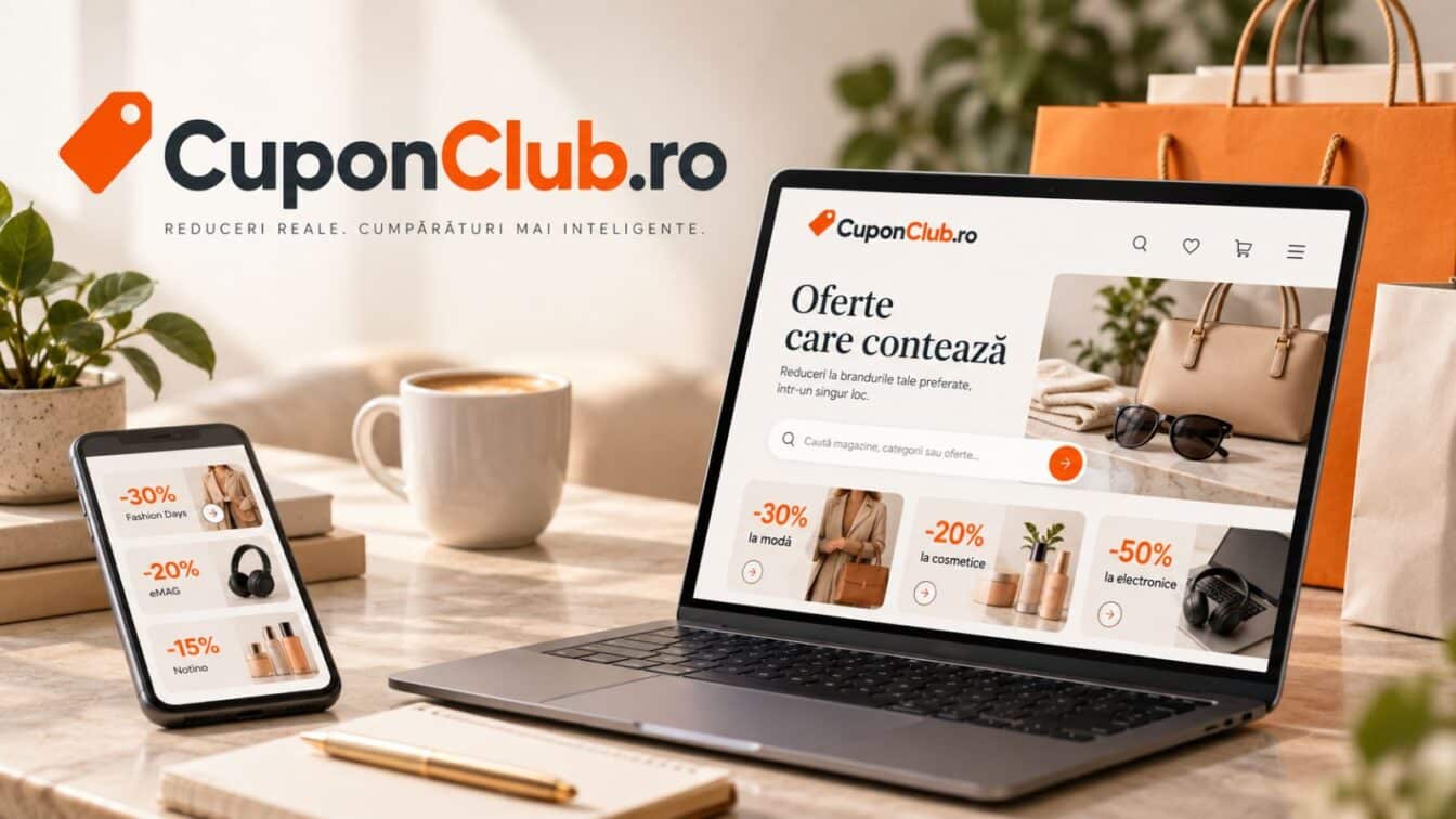 CuponClub.ro și noua generație de cumpărături online: coduri de reducere, vouchere și oferte mai ușor de găsit
