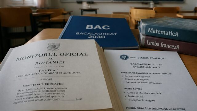 Ce se schimbă la Bacalaureatul 2030 pentru elevii care intră la liceu în 2026 și de ce contează programa publicată acum