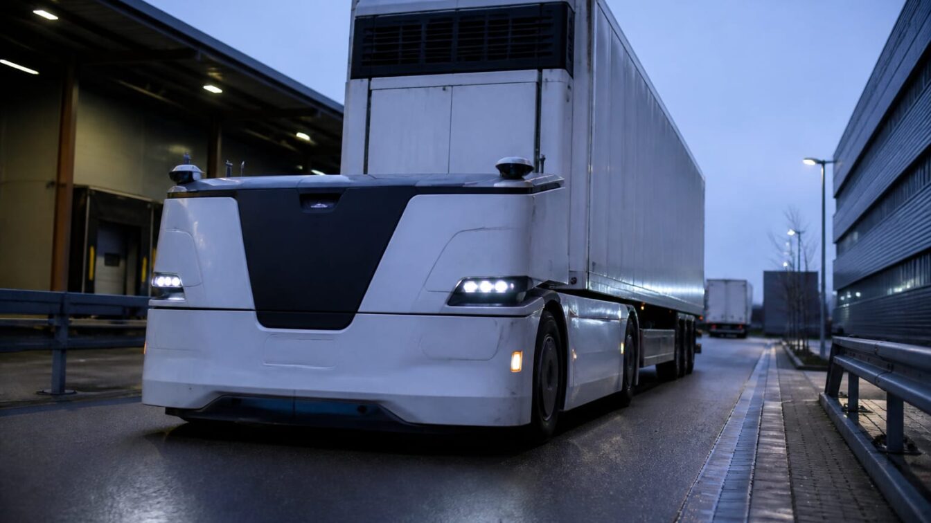 Lidl și Einride introduc în Germania un camion fără cabină pentru transport comercial pe drumuri publice