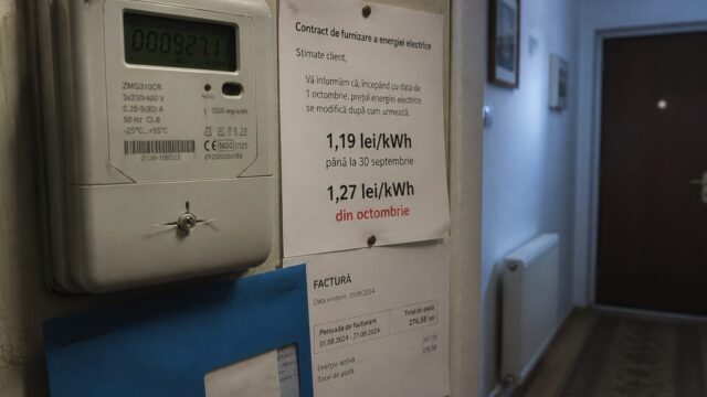 Hidroelectrica urcă factura din octombrie la 1,19-1,27 lei/kWh pentru noii clienți