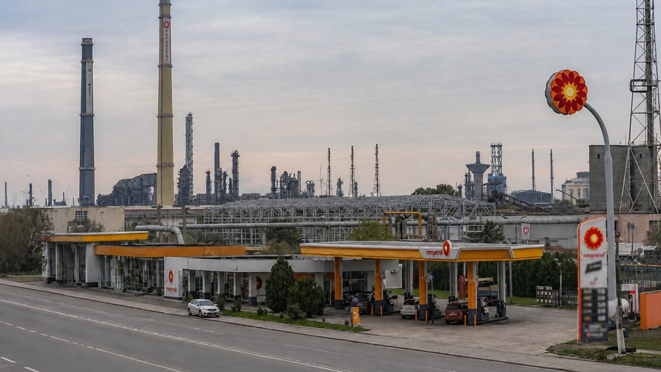 Rompetrol a scumpit motorina standard cu 9 bani pe litru