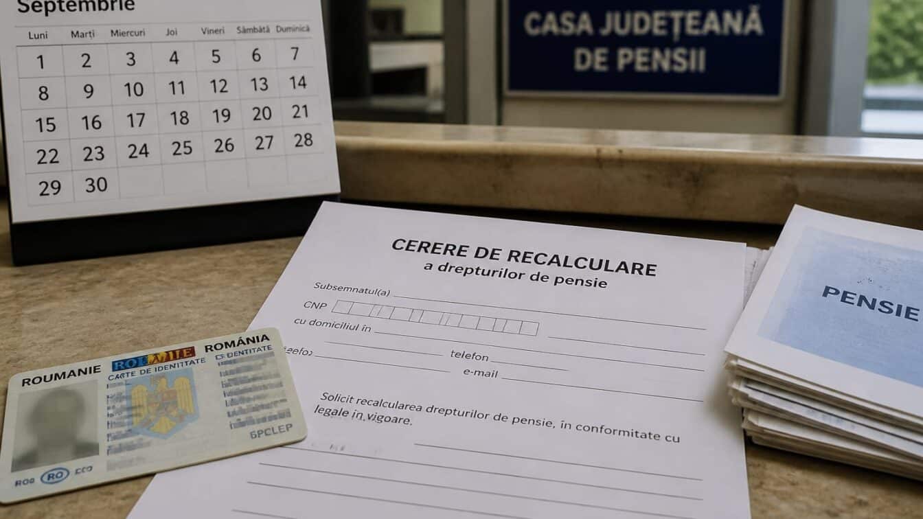 Pensionarii care lucrează pot cere recalcularea o dată pe an. Majorarea se plătește din luna următoare