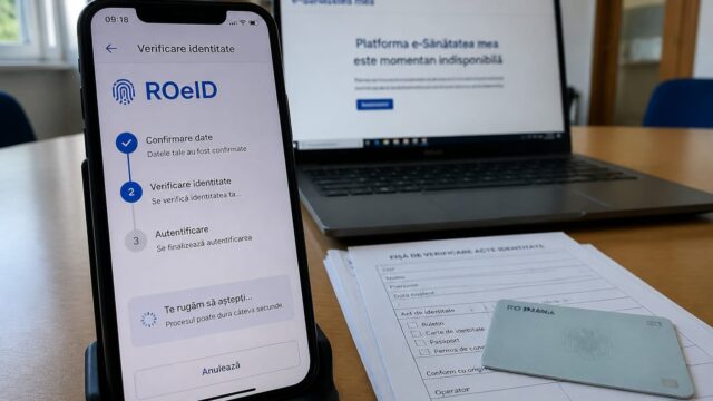 ROeID are 25.000 de cereri restante. Accesul la e-Sănătatea mea se deblochează în aproximativ o săptămână