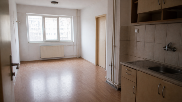 ANAF încearcă a cincea oară să vândă o garsonieră în București. Prețul pornește de la 88.400 de lei
