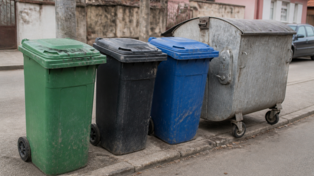 Tarifele pentru gunoi ar putea crește cu 5,5%-5,6% în Avrig, Agnita și Săliște, dar taxa oamenilor nu crește automat
